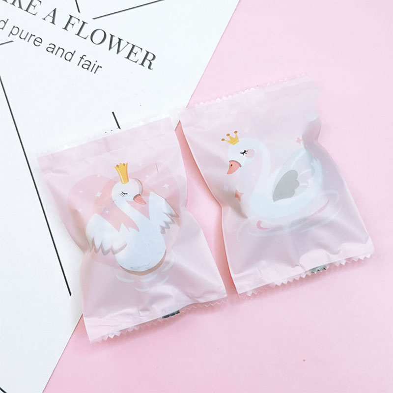 Food Snacks For Christmas - プラスチック製の結婚式のバッグ,カラフルなスナックポーチ,ベーキング,雪片,小さな王冠,2in 1,ベビーシャワー用,100個