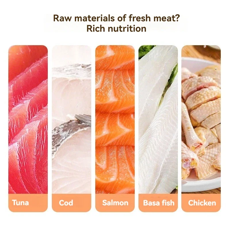10個入り 猫用ストリップス ペットスナック 各種フレーバー - Snacks Food Labels のレビューと価格