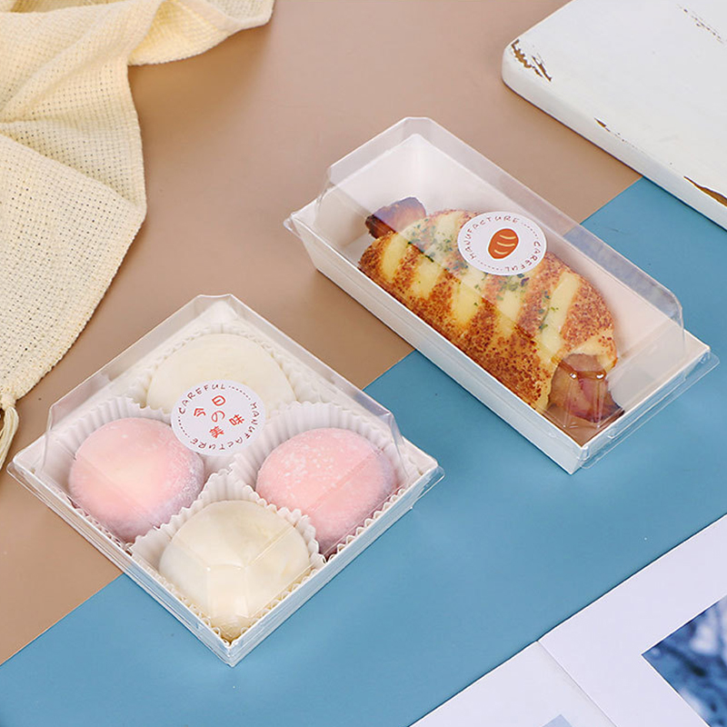 50 個クラフト紙ボックス弁当パンスナックベーカリークリアボ - Food Snacks For Christmas のレビューと価格