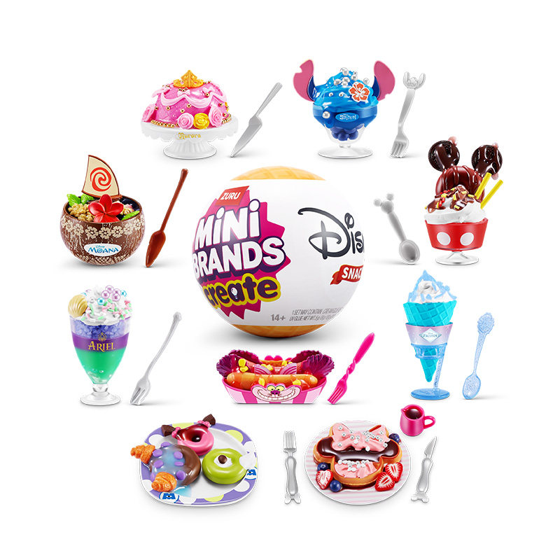 Zuru ミニブランド クリエイト ディズニー スナック カ - Food Snacks Items のレビューと価格