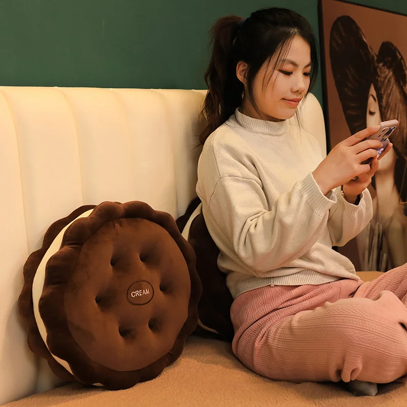 42cmぬいぐるみサンドイッチビスケット枕、かわいい模擬食品 - Food Snacks Gifts のレビューと価格
