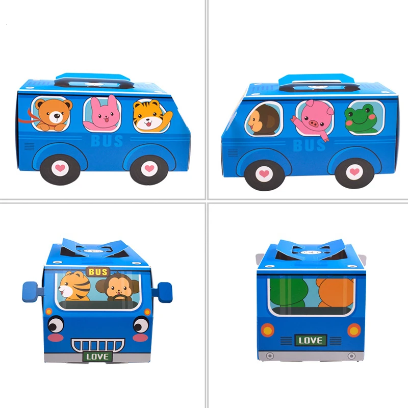 6個入りギフトボックス包装ハンドルケーキギフトボックス、クッ - Food Snacks Gifts のレビューと価格