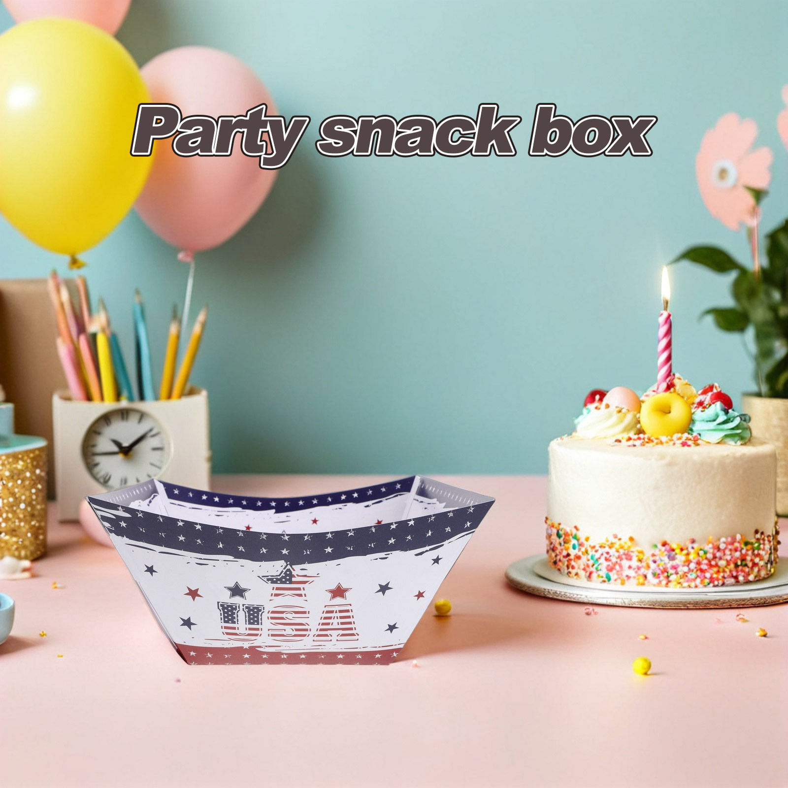12個入り独立記念日パーティースナックボックスミニポップコー - Food Snacks For Party のレビューと価格