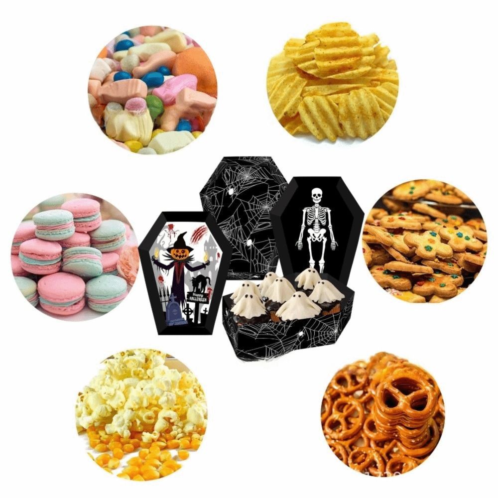 食品提供用紙 ハロウィンフードトレイ DIY クッキーギフト - Food Snacks Gifts のレビューと価格