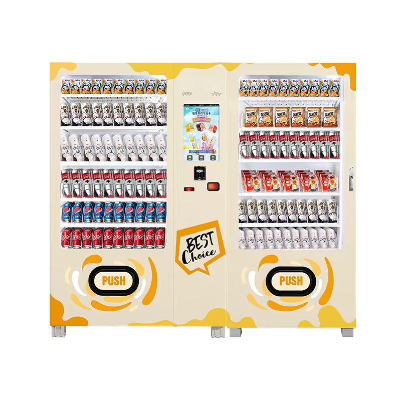 自動冷蔵飲料販売機スマート飲料スナック食品ディスペンサー商業 - Food In Snacks のレビューと価格