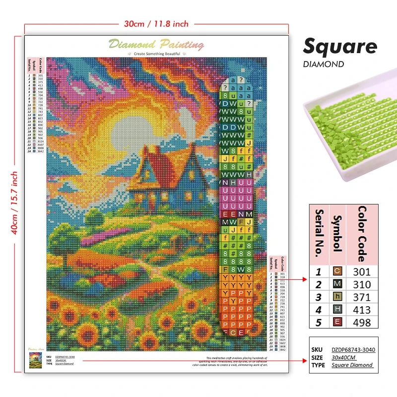 2026年新作フルーツカップDIYダイヤモンドペインティング - Fruit Roll Up のレビューと価格