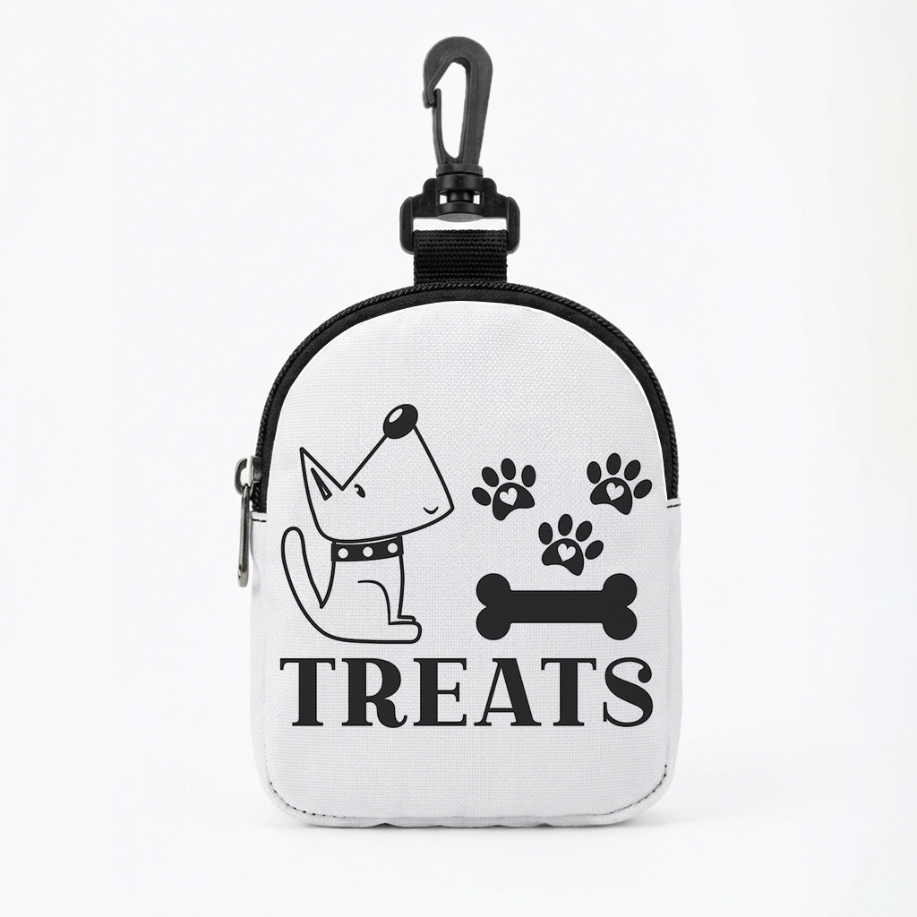 新しい漫画風の猫用フードバッグ、犬の足跡柄のドッグフードバッ - Food Snacks Packaging のレビューと価格