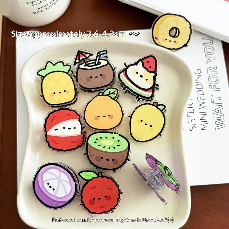漫画フルーツ装飾ギフトシーリングクリップメモクリップPPクリ - Food Snacks Gifts のレビューと価格