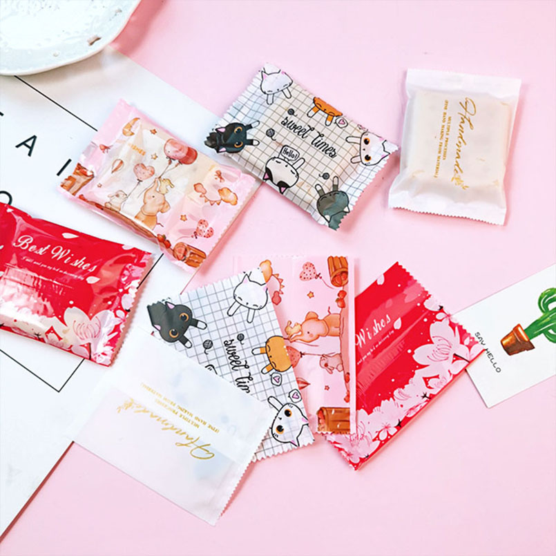 プラスチック製の結婚式のバッグ,カラフルなスナックポーチ,ベ - Food Snacks For Christmas のレビューと価格