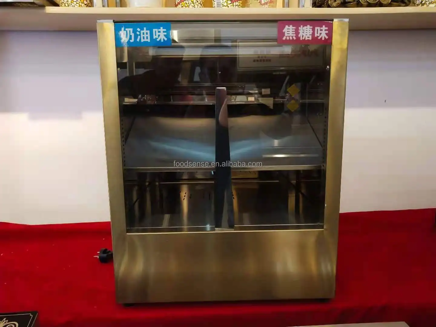 業務用ポップコーン保温キャビネット ステンレス製スナックフー - Food In Snacks のレビューと価格